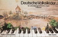 German Folk Songs - chord-programmed organ