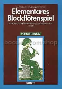 Elementares Blockflötenspiel - recorder (student's book)