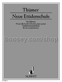 Neue Etüdenschule Heft 1 - Piano