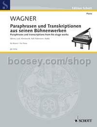Paraphrases and Transcriptions - piano