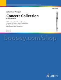 Concert Collection - descant recorder & piano