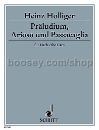 Preludes, Arias and Passacaglia - harp