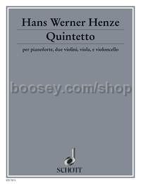 Quintetto - piano & string quartet (score & parts)