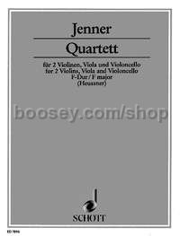 Quartet in F major - string quartet (score & parts)