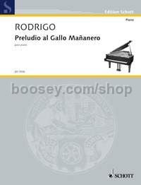 Preludio al Gallo Mañanero - piano