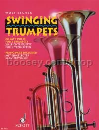 Swinging Trumpets - 2 trumpets; piano ad lib.