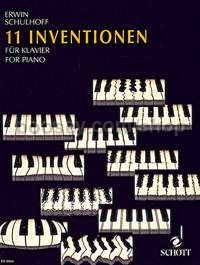 11 Inventions op. 36 - piano
