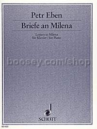 Letters to Milena - piano