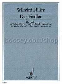 The Fiddler - violin, viola & cello (double bass) (score & parts)