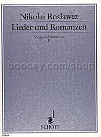 Lieder und Romanzen Band 2 - voice & piano