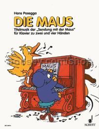 Die Maus - piano or piano (4 hands)