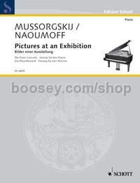 Pictures at an Exhibition - piano reduction for 2 pianos