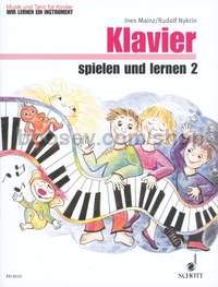 Klavier spielen und lernen Band 2 - piano (children's book)