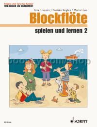 Blockflöte spielen und lernen Heft 2 - Recorder (children's book)