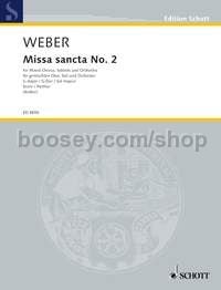 Missa sancta No. 2 in G major WeV A.5 / WeV A.4 (score)