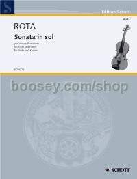 Sonata in sol - viola & piano