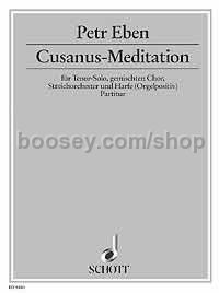 Cusanus-Meditation (score)