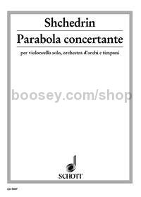 Parabola concertante - cello & piano reduction