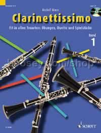 Clarinettissimo Band 1 - 1-2 clarinets (+ CD)