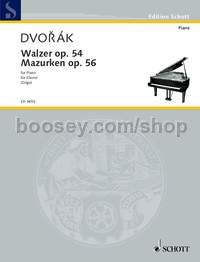Waltzes and Mazurkas op. 54 und 56 - piano