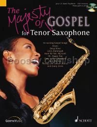 The Majesty of Gospel - tenor saxophone; piano ad lib. (+ CD)
