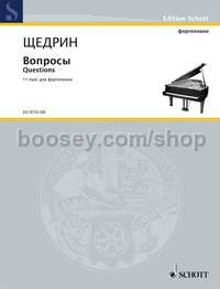 Questions - piano
