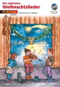 Die schönsten Weihnachtslieder - 1-2 violas (+ CD)