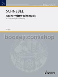 Aschermittwochsmusik - Schola, mixed choir, organ & percussion
