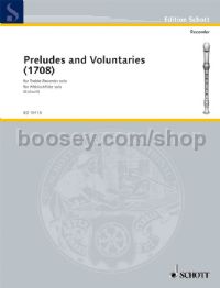Preludes & voluntaries Rec/Piano