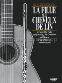 La Fille Aux Cheveux De Lin flute & guitar