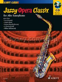 Jazzy Opera Classix (alto sax) Book & CD