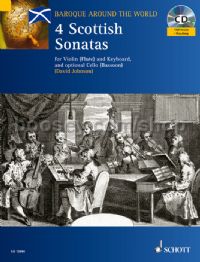 4 Scottish Sonatas (Baroque Around the World series) Book & CD