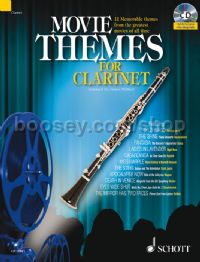 Movie Themes Clarinet (Book & CD)