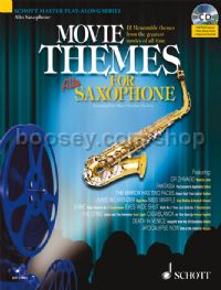 Movie Themes Alto Sax (Book & CD)