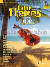 Latin Themes Viola (Book & CD)