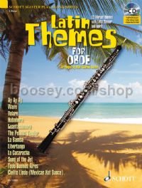 Latin Themes Oboe (Book & CD)
