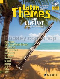 Latin Themes Clarinet (Book & CD)