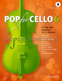 Pop For Cello 6, Vol. 6 (Book & Online Audio)