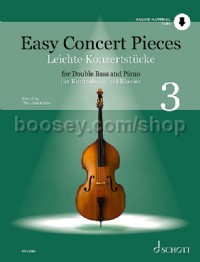 Easy Concert Pieces Band 3 (Double Bass & Piano)