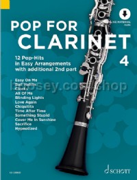 Pop For Clarinet 4 Vol. 4 (Book & Online Audio)