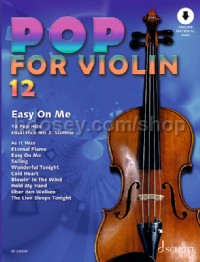 Pop for Violin 12, Vol. 12 (Book & Online Audio)