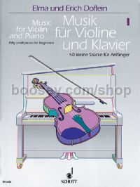 Music Vln/pf vol.1 50 Small Pieces Beginner
