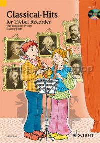 Classical Hits For Treble Recorder (Book & CD)