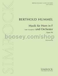 Musik für Horn und Orchester op96a