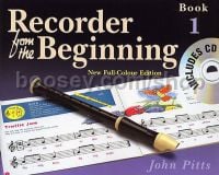 Recorder From The Beginning (new full-colour edition 2004) 1 Pupils (Book & CD)