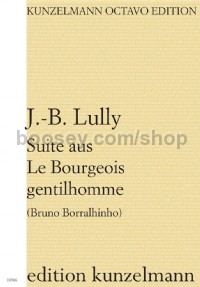 Suite aus Le Bourgeois gentilhomme (Score)