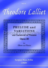 Prelude And Variations Op. 20