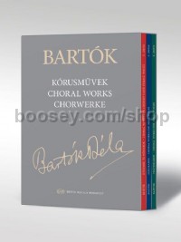 Choral Works (Women's/Men's/Mixed Choir 3-Volume Clothbound Slipcase)
