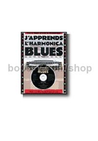J'Apprends L'Harmonica Blues Book & CD 