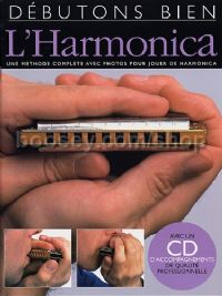 Absolute Beginners Harmonica Book & CD French Edition 
